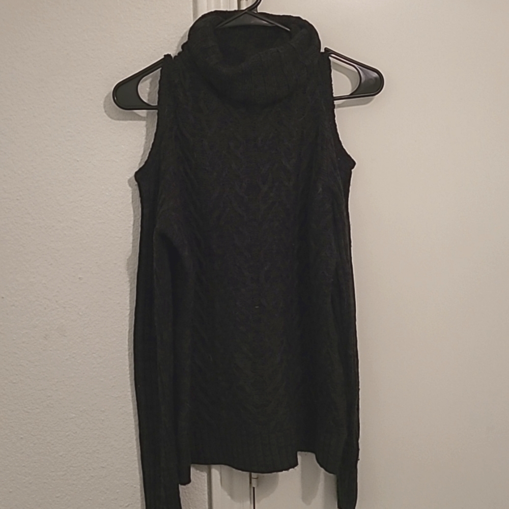 Faded Glory Turtle Neck w/ Exposed Shoulders Sweater